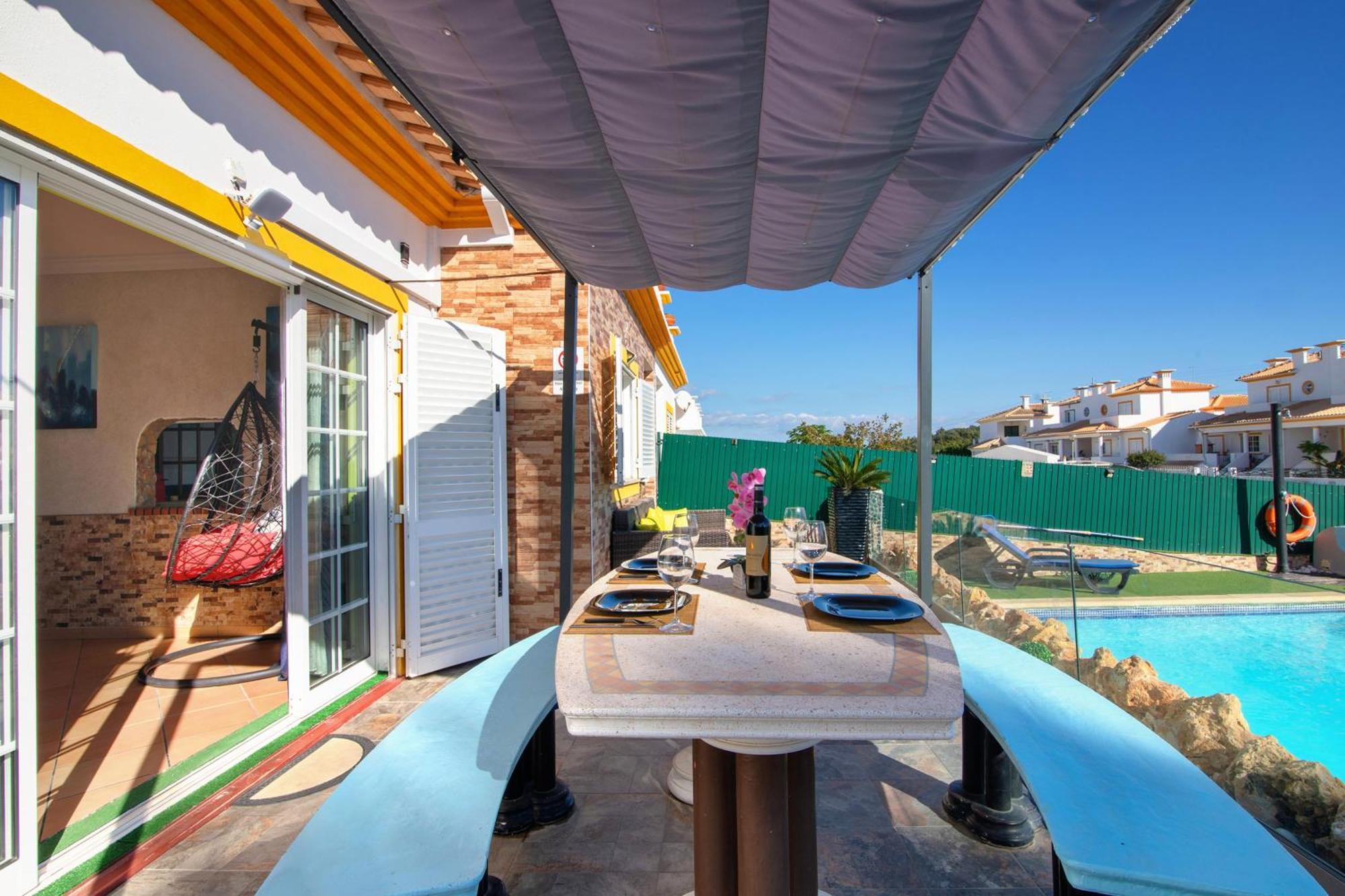 אלבופיירה Villa Calipso מראה חיצוני תמונה